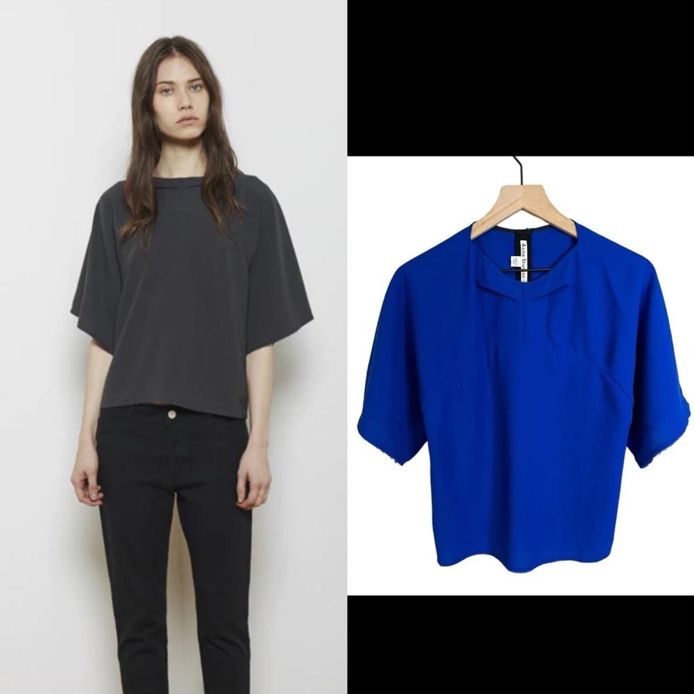 Acne Studios ROSSY Crepe Top